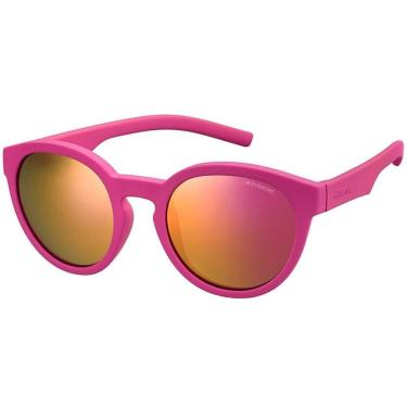 Imagem de Óculos de Sol Polaroid PLD 8019S - Rosa - Infantil - Polarizado-Feminino