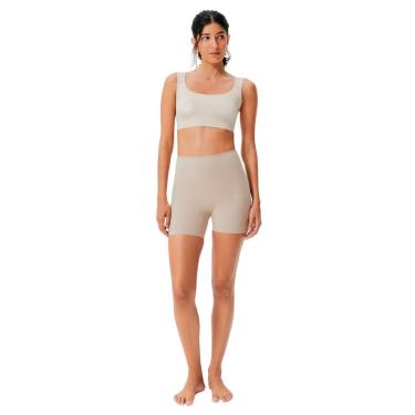 Imagem de Bermuda Plus Size Hering Em Microfibra Corte A Fio Feminina-Feminino