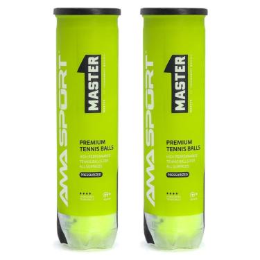 Imagem de Bola de Tênis Ama Master Pack Com 2 Tubos - 08 Bolas-Unissex