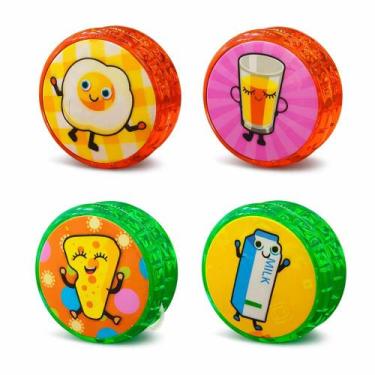 Imagem de Brinquedo Ioiô Comidas Sortido Domni