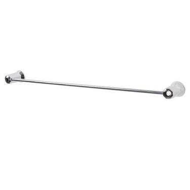 Imagem de Porta Toalha Banho 40cm Cromado - Kit Essencial Banheiro Bella Arte