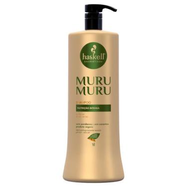 Imagem de Shampoo Murumuru Litro Haskell  Nutrição intensa para cabelos ressecad