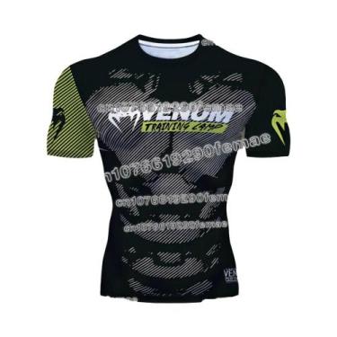 Imagem de Camiseta Masculina De Secagem Rápida E Respirável UFC Para Fitness, Go