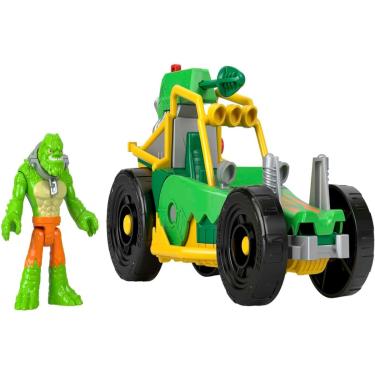 Imagem de Boneco Killer Croc e Carro De Ação Imaginext Mattel HML05