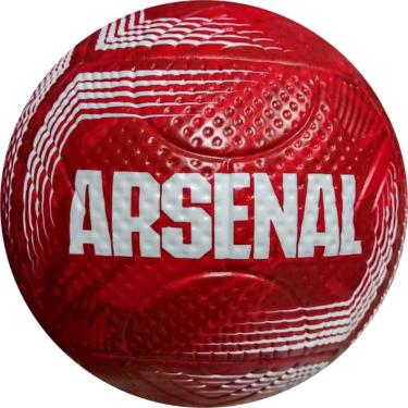 Imagem de Bola Futebol De Campo Arsenal Vermelha Licenciada N°5 - 1461