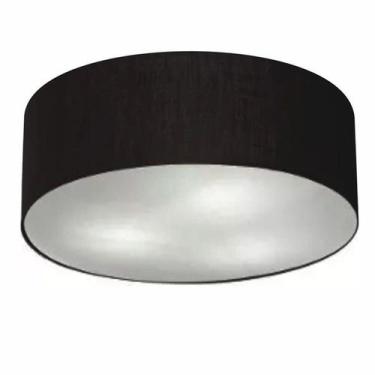 Imagem de Plafon Para Home Cilíndrico SH-3006 Cúpula Cor Preto - Lustres Vivare