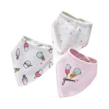 Imagem de Babadores De Algodão Com Estampa De Desenho Animado Para Bebês (Menino