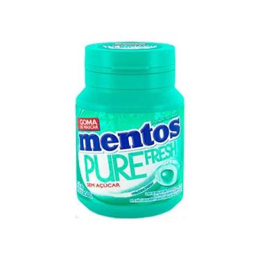 Imagem de Chiclete Mentos Pure Fresh Wintergreen Pote 56g