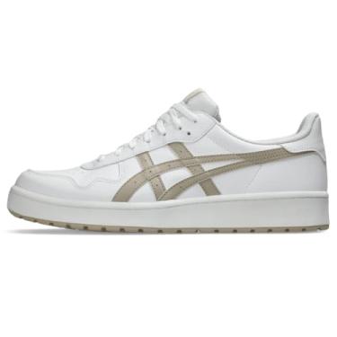 Imagem de ASICS Tênis de golfe masculino Japan S, Branco/cinza pena, 42