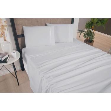 Imagem de Jogo de Lençol Versatile 4 Peças King 300 Fios Cinza - Home Fernandes