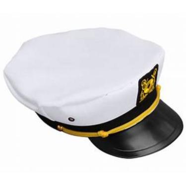 Imagem de Chapéu Quepe Marinheiro Boina Capitão Fantasia Festa Cosplay