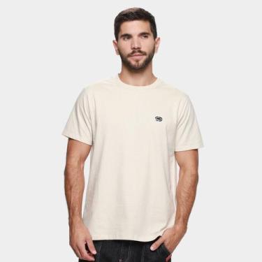 Imagem de Camiseta Ecko Básica Masculina, Bege, Branco, GG