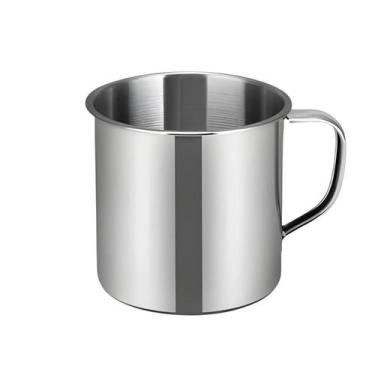 Imagem de Copo Caneca De Aço Inox 150ml Polido Café E Chá Luxo - Wellmix