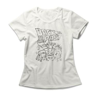 Imagem de Camiseta Feminina Back To The Past - - Studio Geek, 2G, Off white