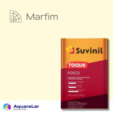 Imagem de Toque Fosco Suvinil 16L, MARFIM