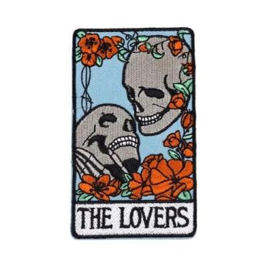 Imagem de Patch Bordado Estilo Punk Para Motocicleta, Termocolante Para Roupas, 