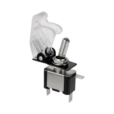 Imagem de Interruptor LED 12V 20A Com Tampa, Interruptor De Controle Automotivo 