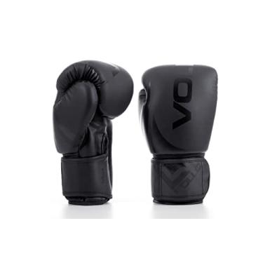 Imagem de Luva De Boxe Muay Thai Kickboxing Training 14Oz Preta