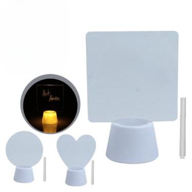 Imagem de Luminária de mesa Porta Recados LED com Design Exclusivo - Importado, 
