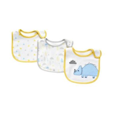 Imagem de Babadores De Algodão Com Estampa De Desenho Animado Para Bebês (Menino
