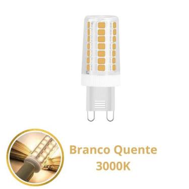 Imagem de Lâmpada LED G9 3,5W 220V 350LM Opus LED - OPUSLED, Branco Quente 3000K