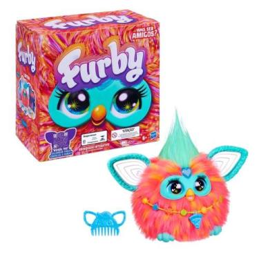 Imagem de Furby Coral Pelúcia Interativa - Hasbro