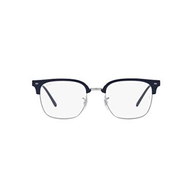 Imagem de Armação para Óculos Ray-Ban New Clubmaster 0RX7216 8210 Tam 51 / Azul/Chumbo