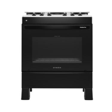 Imagem de Fogão 5 Bocas A Gás Com Tampa Premium Plus Realce CR229 Preto Bivolt