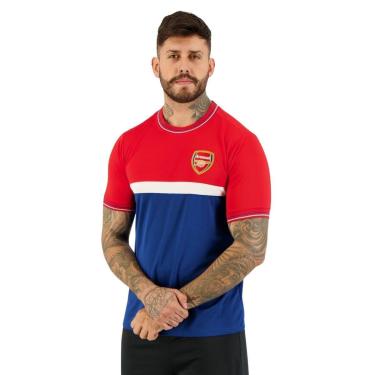 Imagem de Camisa Masculina Arsenal Insert Liness Casual Vermelho SPR-Masculino