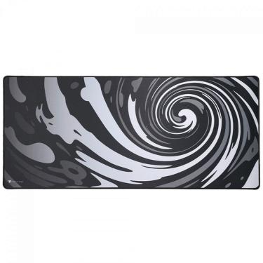 Imagem de Mousepad Gamer Force One Skyhawk Swirl XXL, 900x400x3mm, Preto
