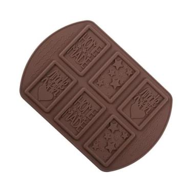 Imagem de Molde De Silicone Em Formato De Coração Para Chocolate Com 6 Cavidades