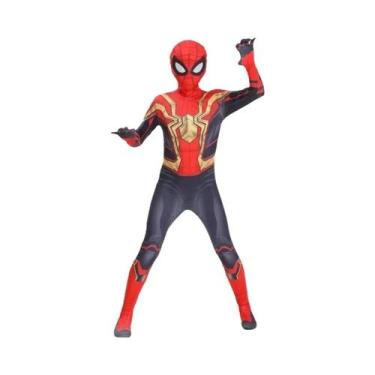Imagem de Fantasia De Cosplay Do Homem-Aranha, Macacão Zentai De Spandex Para Cr