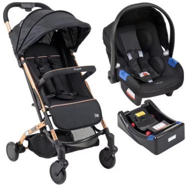 Imagem de Carrinho de Bebê Burigotto Passeio Zap Com Bebê Conforto Touring e Bas