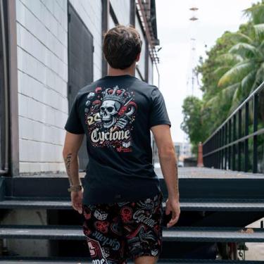 Imagem de Camisa Cyclone Skull Joker Metal, Preto, P