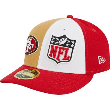 Imagem de Boné New Era NFL San Francisco 49Ers 59Fifty Fitted Low Profilesideli 2023 Fechado Masculino-Masculino