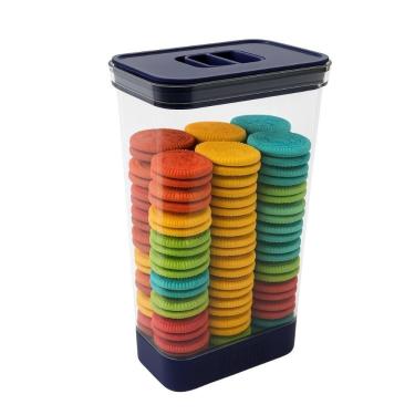 Imagem de Pote Hermético 3200ml Porta Mantimentos Conservação Cozinha