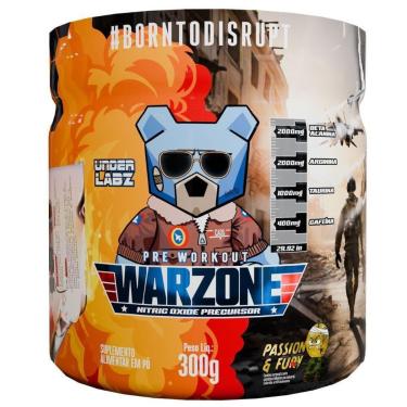 Imagem de Pre Treino Warzone Passion Fury 300g - Under Labz-Unissex