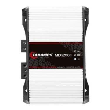 Imagem de Módulo Amplificador Taramps MD1200.1 1200W RMS 1 Canal 4 Ohms MD 1200