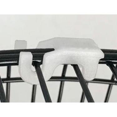 Imagem de Presilha de Grade  para Ventilador  Transparente/preto 5 unidades - Ar