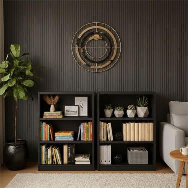 Imagem de Armário Estante Multiuso 6 Prateleiras  Organizador para Escritório e 