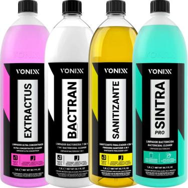 Imagem de Kit Vsc Bactran Extractus Sanitizante Sintra Pro 1,5L Vonixx