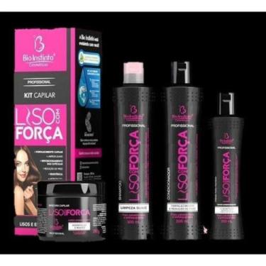 Imagem de Kit Capilar Bio Instinto - Liso com Força 4 Itens