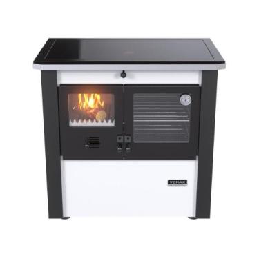 Imagem de Fogao a Lenha Venax n 2 Le Corbusier Branco