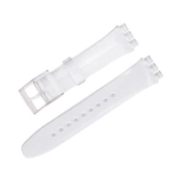 Imagem de Pulseira De Silicone Colorida 16mm-20mm, Strap De Borracha À Prova d'Á