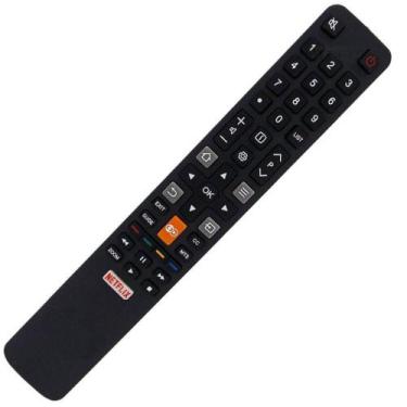 Imagem de Controle Remoto Tv Led 4k TLC com Teclas Netflix GloboPlay