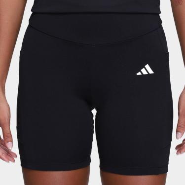 Imagem de Short Adidas 3 Listras Com Bolso Feminino-Feminino