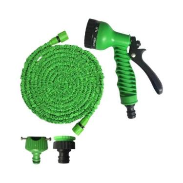 Imagem de Mangueira De Jardim Expansível Com 7 Padrões De Jato, Pistola De Água 