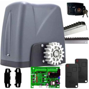 Imagem de Kit Motor Portão Deslizante Dz Nano Turbo 600Kg 3m Crem Rossi -, 220V