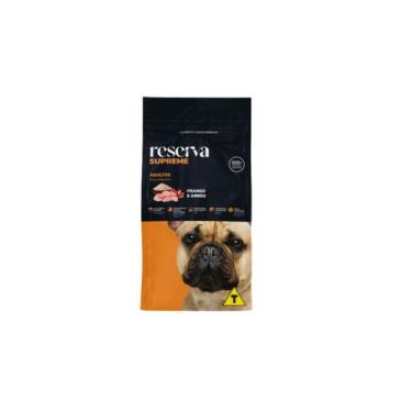 Imagem de Ração Reserva Supreme Cães Adultos Raças Pequenas Frango e Arroz 10,1k