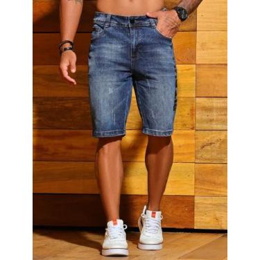 Imagem de Bermuda Masculina Casual com Detalhes PitBull Jeans 89821 - Pit Bull J